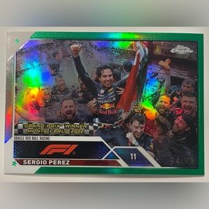 Topps Chrome 2023 F1 Sergio Perez 150 94/99
